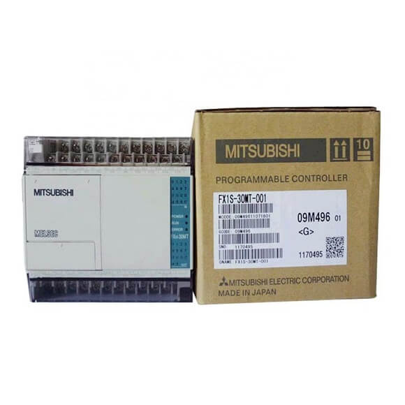 Mitsubishi PLC Module FX1S-30MR-001/FX1S-30MT-0012