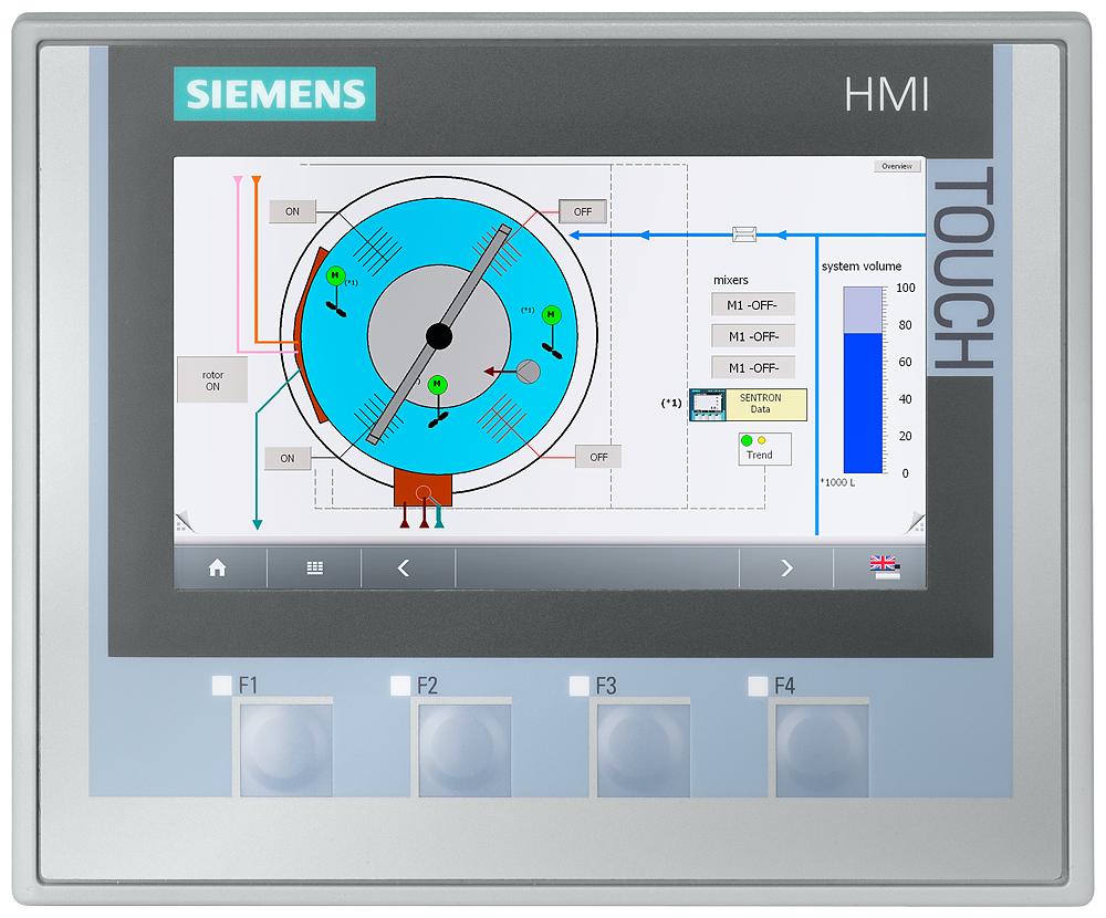 4&ldquo; SIMATIC KTP400 Comfort and KP400 Comfort 6AV2124-2DC01-0AX0