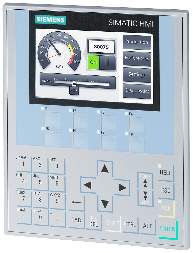 4 inch  SIMATIC HMI KP400 and KTP400 Comfort 6AV2124-1DC01-0AX0