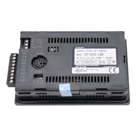 Mitsubishi HMI Touch screen GT1020-LBD/LWD