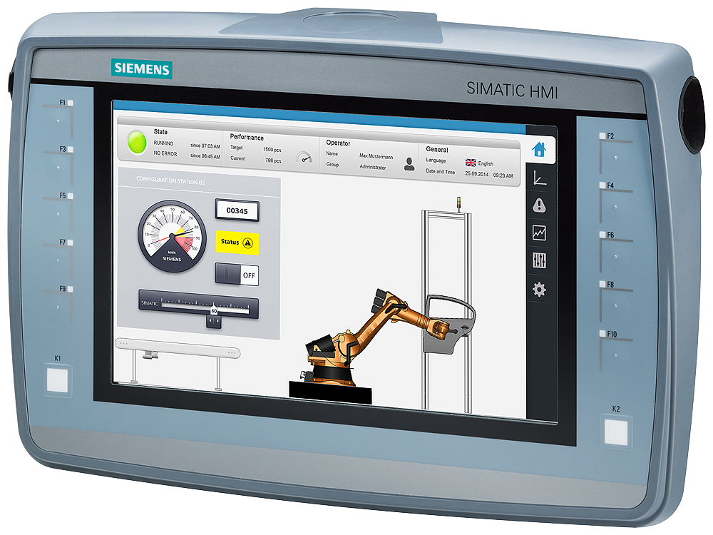  SIMATIC HMI KTP900 9" Mobile Panel Touch Screen 6AV2125-2JB03-0AX0