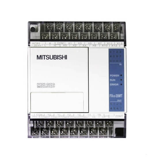 Mitsubishi PLC Module FX1S-20MR-001/FX1S-20MT-001