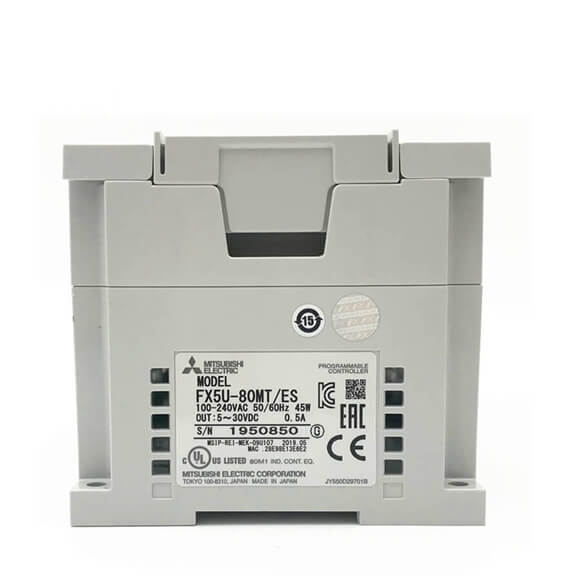 Mitsubishi PLC Controller module FX5UC-80MR/DS FX5UC-80MT/DS