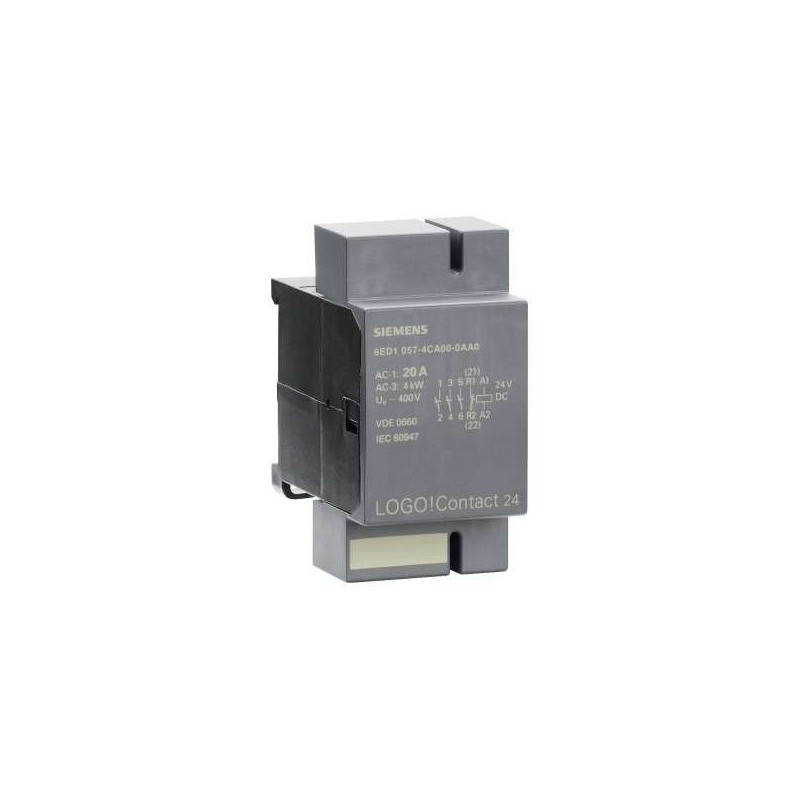 6ED1057-4CA00-0AA0 Siemens LOGO! CONTACT 24 SWITCHING MODULE