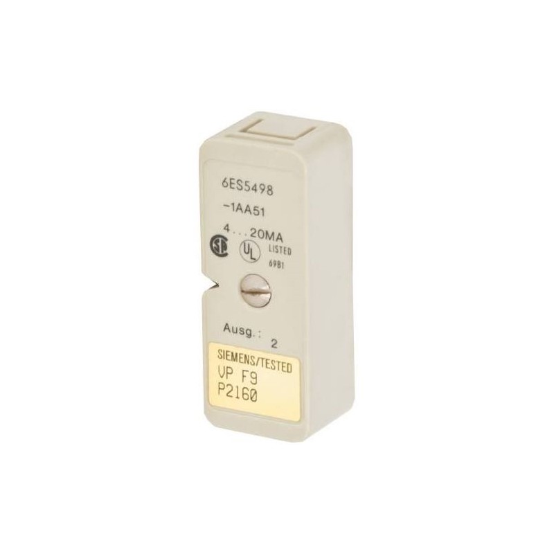 6ES5498-1AA51 Siemens  SIMATIC S5, Measuring range module