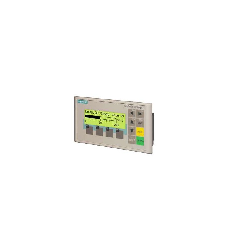 Simatic Operator Panel OP 73 micro for SIMATIC S7-200 3&Prime; LC display,