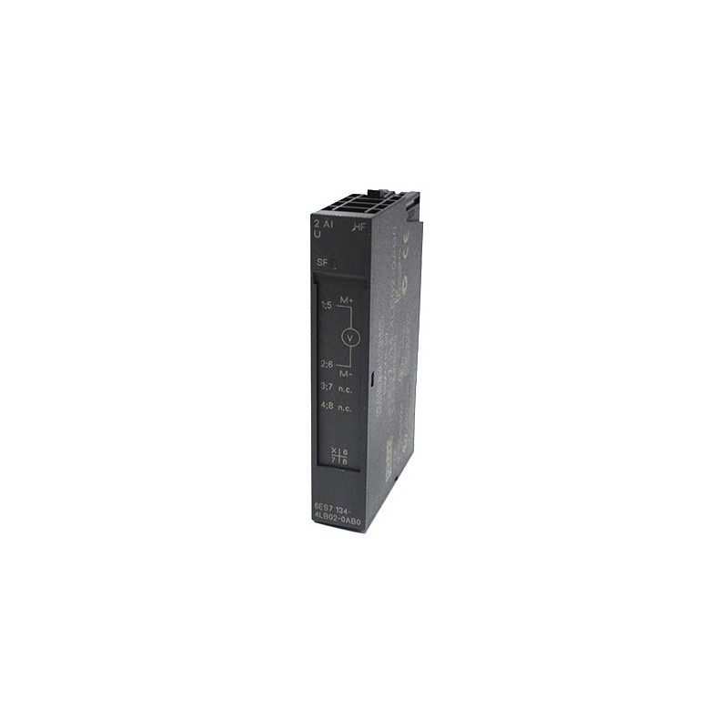 6ES7134-4LB02-0AB0 Siemens SIMATIC DP, ELECTRONIC MODULE 2 AI U HIGH FEATURE FOR ET 200S,