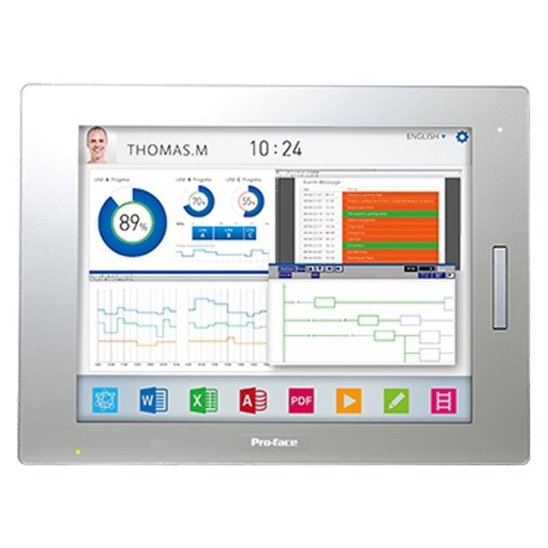 PFXSP5400WAD Pro-face  SP5000 Series TFT Touch Screen HMI &ndash; 7 in, TFT