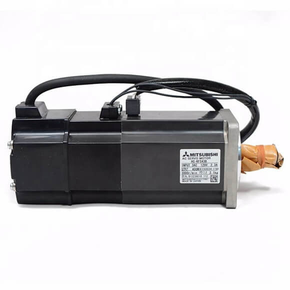 Mitsubishi MELSERVO-J2S Servomotor With Break 400W HC-KFS43B