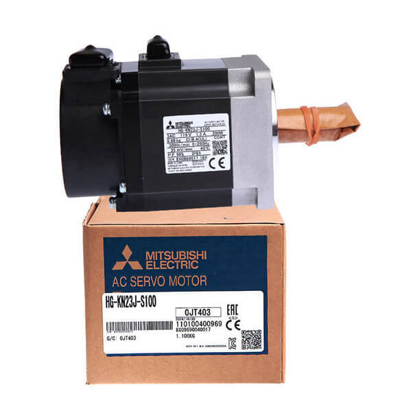 Mitsubishi MELSERVO-JE Servomotor With Break 200W HG-KN23BJ-S100