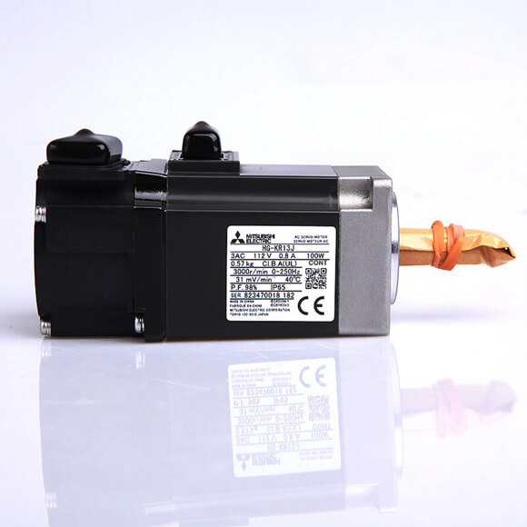 Mitsubishi MELSERVO-J4 Servomotor With Break 100W HG-KR13BJ