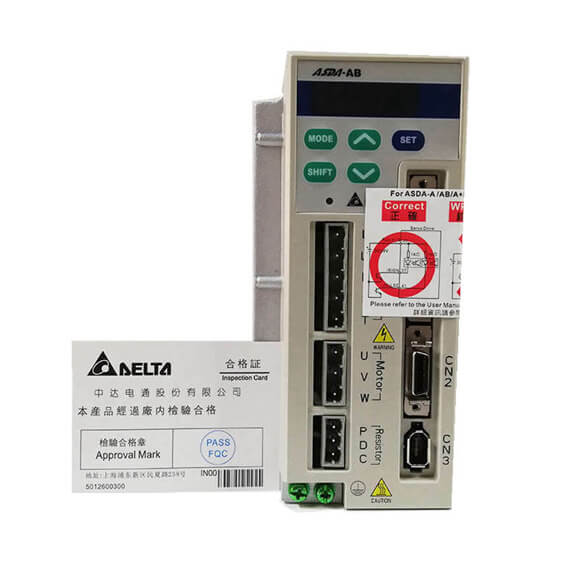 Delta ASDA-AB Servo Drive 1000W ASD-A1021-AB