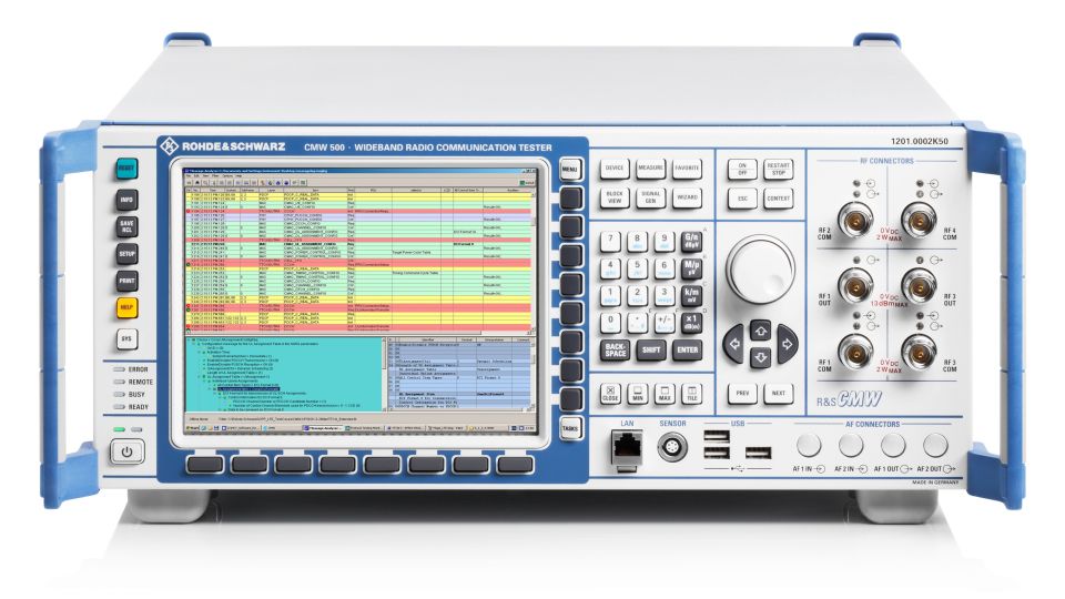 R&S&reg;CMW500 Protocol Test,Wireless Device Testers, Wireless Mobile Device Testers (Cell Phones & Tablets)